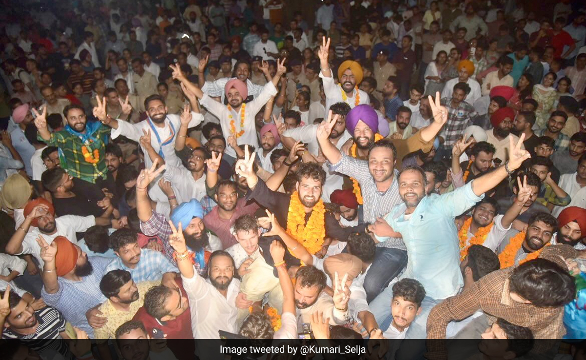 Panjab University Student Body Election 2023: NSUI Wrests President's Post From AAP