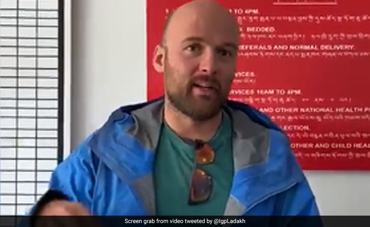 German Tourist Falls Sick During Trekking Expedition, Rescued By Ladakh Police
