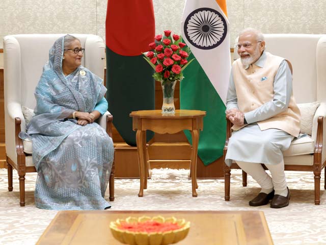 PM Modi Meets Bangladesh PM Sheikh Hasina PM Modi Meets Bangladesh PM Sheikh Hasina