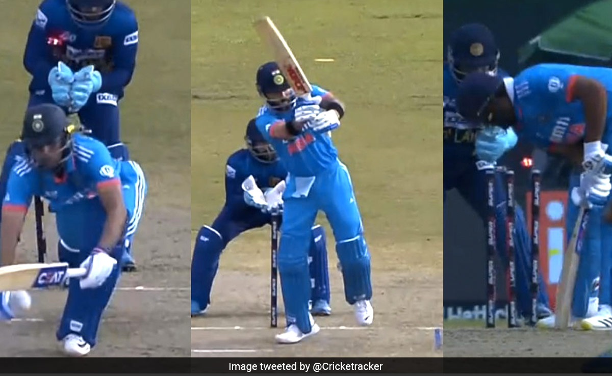 20 साल के श्रीलंकाई स्पिनर ने मचाया बवाल, गिल, कोहली और रोहित को 'मिस्ट्री' गेंद से ऐसे किया आउट, Video