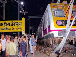 Train Climbs Platform At Mathura Station In Uttar Pradesh, Probe Ordered Train Climbs Platform At Mathura Station In Uttar Pradesh, Probe Ordered