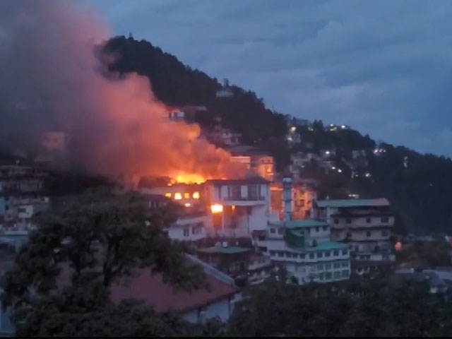 Massive Fire At Mussoorie Hotel Due To Short Circuit During Renovation Work