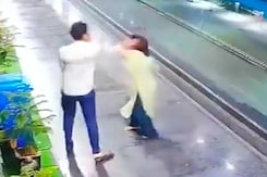Video Of Ahmedabad Man's Brutal Assault On Woman Business Partner Viral Video Of Ahmedabad Man's Brutal Assault On Woman Business Partner Viral