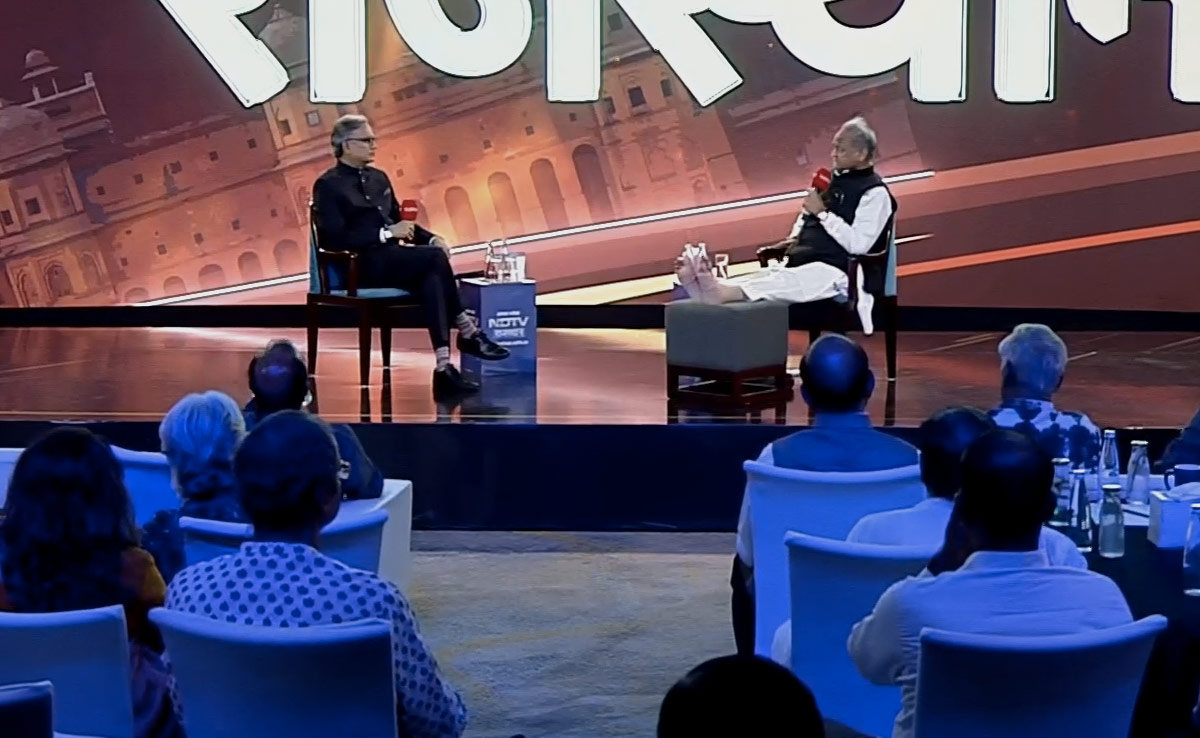 BJP को मालूम होना चाहिए कि पाला किससे पड़ा है, कांग्रेस जीतेगी 156 सीट... NDTV राजस्थान की लॉन्चिंग पर बोले CM गहलोत