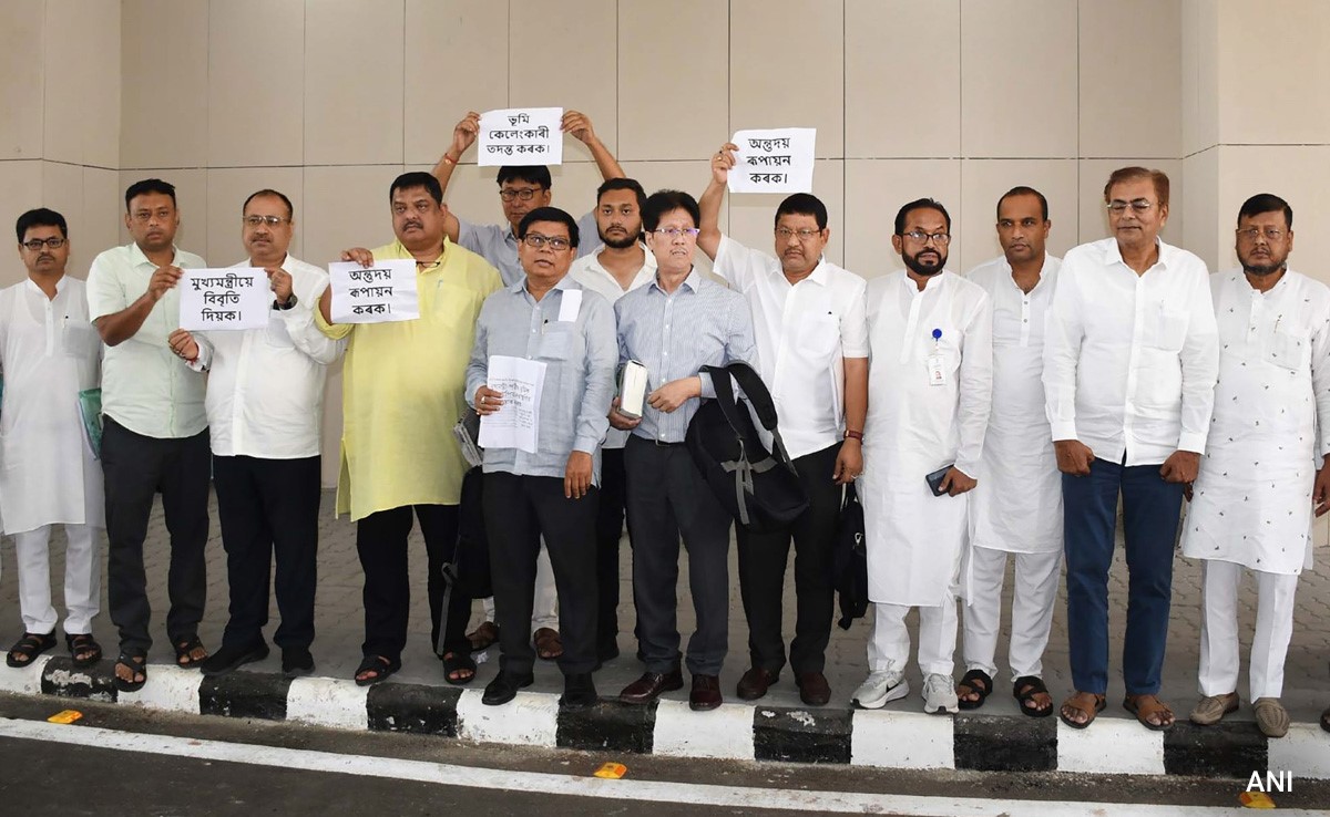 Congress vs BJP In Assam Assembly Over Allegations Against Himanta Sarma's Wife