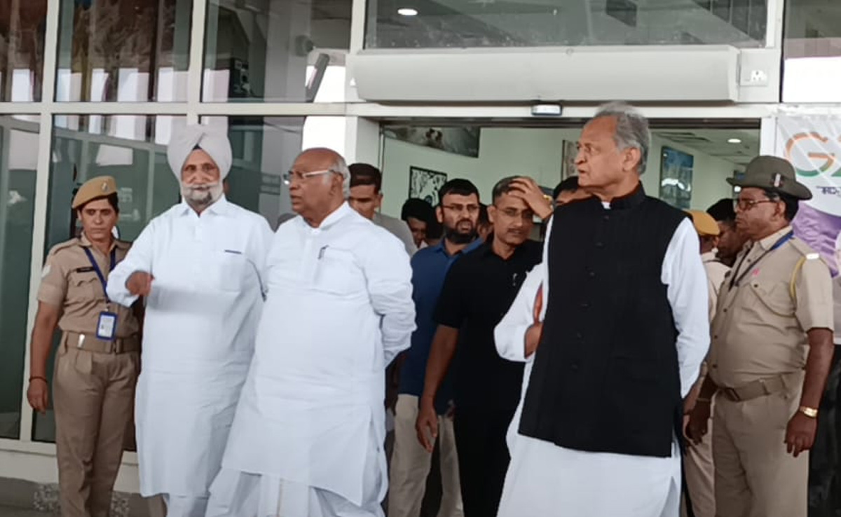 कांग्रेस अध्यक्ष मल्लिकार्जुन खरगे आज भीलवाड़ा से करेंगे चुनावी कैंपेन का आगाज