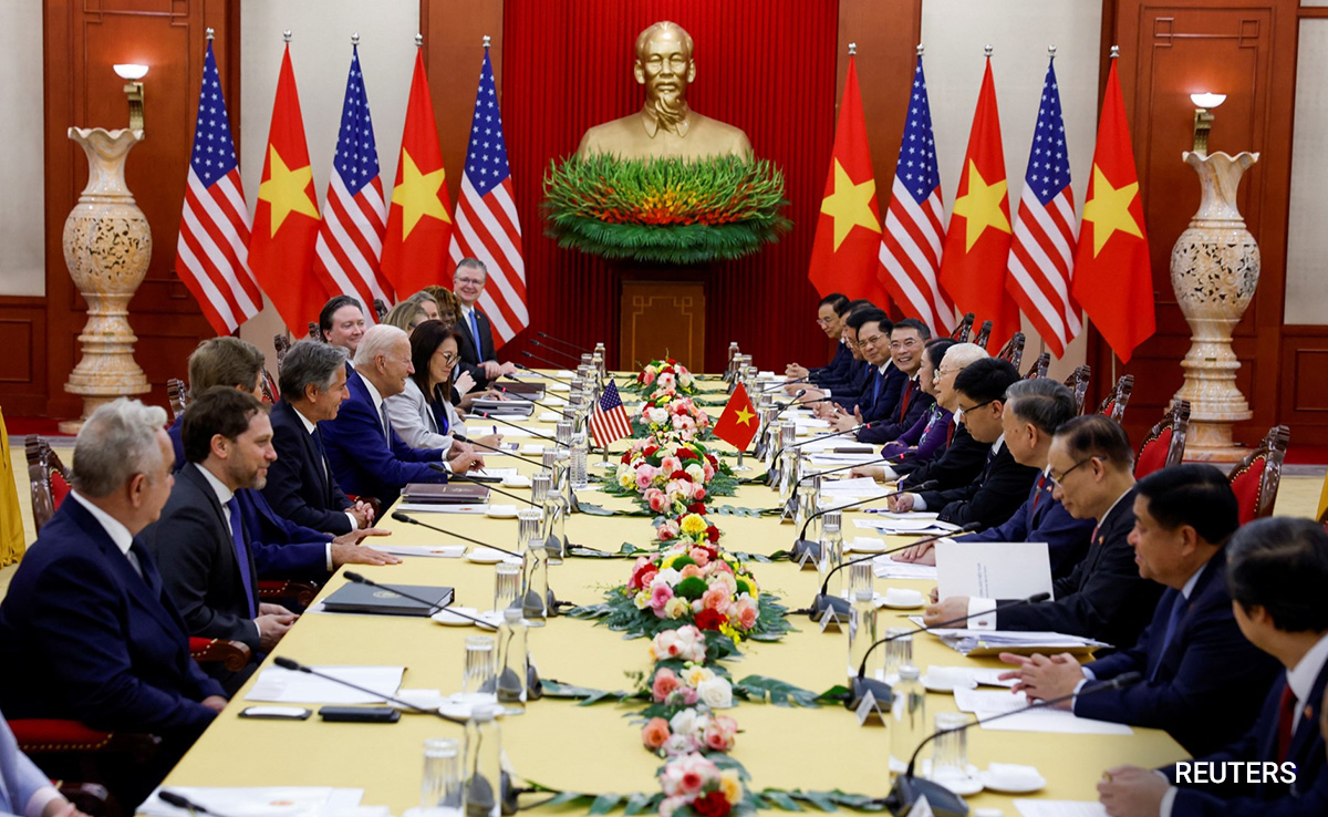 With Eye On China, US And Vietnam Sign Historic Pacts During Biden Visit