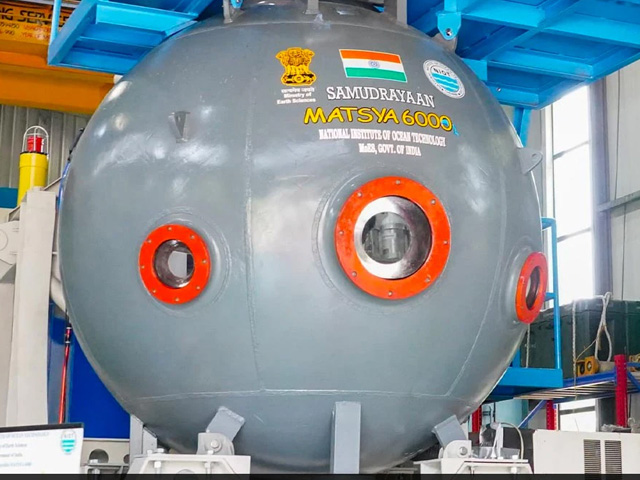India's Titan-Like Submersible To Take 3 People 6-km Underwater