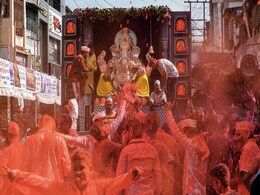 In Pics: Ganesh Visarjan Across India In Pics: Ganesh Visarjan Across India