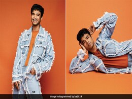 Babil Khan's Frayed Denim Jacket And Jeans Is Weekend Fashion At Its Trendiest Babil Khan's Frayed Denim Jacket And Jeans Is Weekend Fashion At Its Trendiest