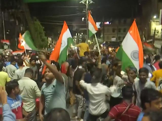 Jubilant Fans Celebrate India's 228-run Win Against Pakistan In Asia Cup