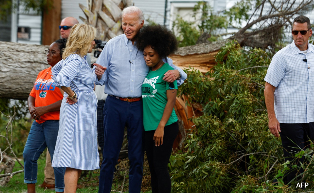 Joe Biden Visits Storm-Hit Florida, Will Not Meet Governor Ron DeSantis