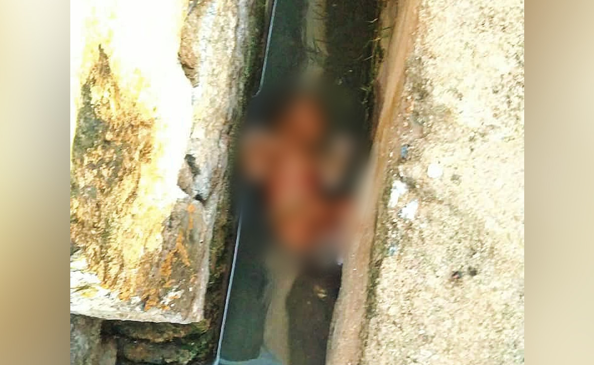 Newborn Girl Found In Drain In Andhra Pradesh, Rescued By Locals