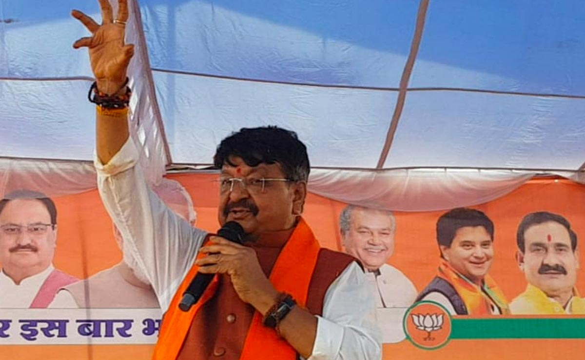 कैलाश विजयवर्गीय ने 'शूर्पणखा की नाक' का उदाहरण देकर कांग्रेस को घेरा