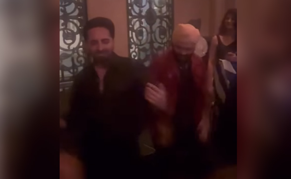Ayushmann Khurrana Dancing His Heart Out Is A Whole Mood. Courtesy - Ekta Kapoor