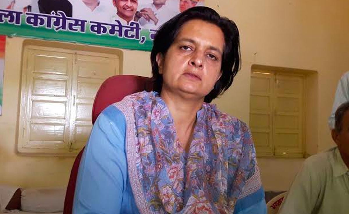 नागौर की पूर्व सांसद ज्योति मिर्धा ने बदला पाला, आज दोपहर भाजपा में होंगी शामिल&nbsp;