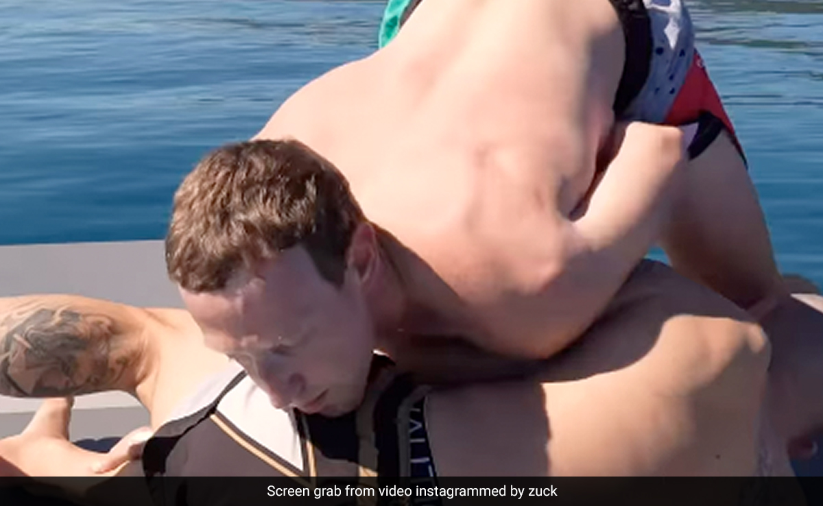 Watch: Mark Zuckerberg Trains With UFC Champions On Speedboat