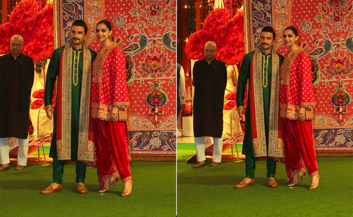 Deepika Padukone And Ranveer Singh's Ethnic Style Is Vibrant And Resplendent, Just Like The Couple