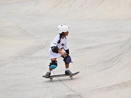 At 9, Philippines Skateboarder Mazel Paris Alegado Makes History By Competing At Asian Games