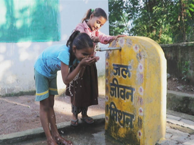 In Uttar Pradesh's Bundelkhand, Tap Water Brings Hope To A Parched Land