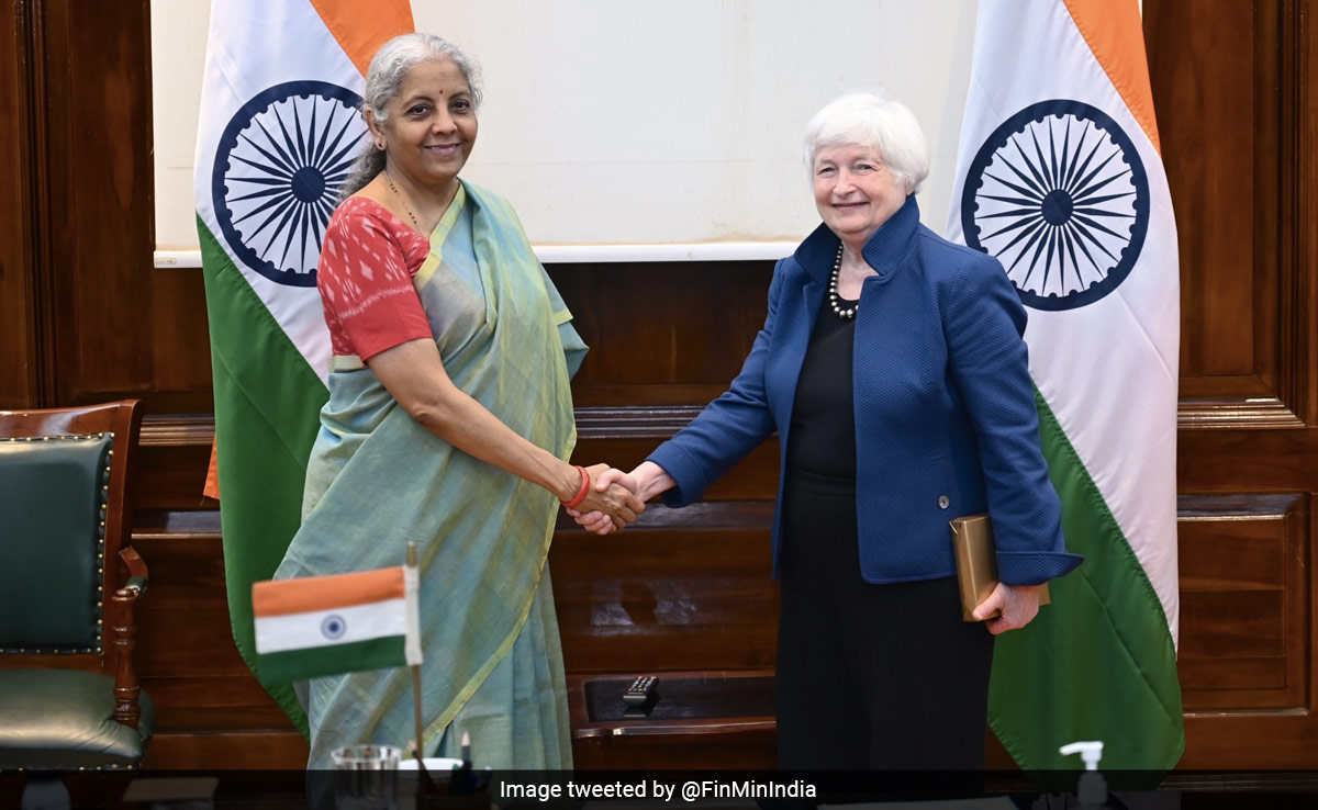 Nirmala Sitharaman, US Treasury Secretary Janet Yellen Discuss G20 Priorities