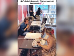 Viral: Woman's Act Of Generosity At Restaurant Wins Hearts On Internet Viral: Woman's Act Of Generosity At Restaurant Wins Hearts On Internet