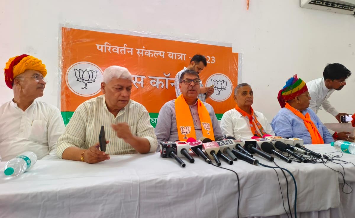 राजस्थान सरकार कानून व्यवस्था सहित सभी मोर्चों पर विफल: सतीश पूनिया