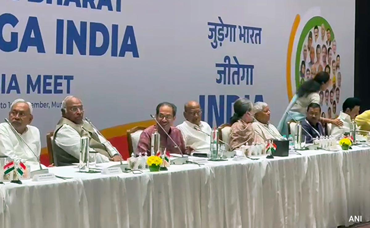 INDIA Alliance Meeting LIVE Updates: "INDIA Bloc's Opposers Are Getting Scared," Says Uddhav Thackeray