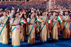 Harmanpreet, Lovlina Lead Indian Contingent in Asian Games Opening Ceremony Harmanpreet, Lovlina Lead Indian Contingent in Asian Games Opening Ceremony