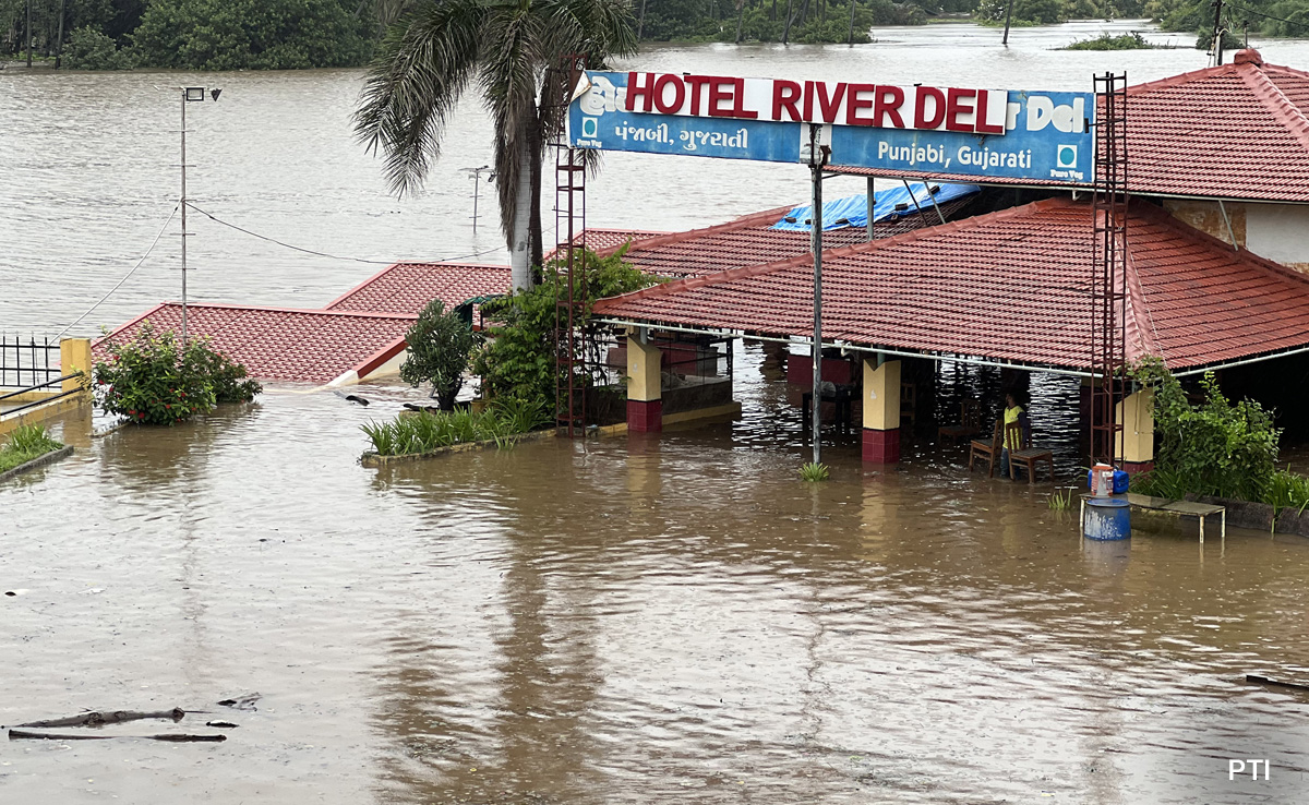 Heavy Rain Batters Gujarat, Nearly 10,000 Shifted To Safety