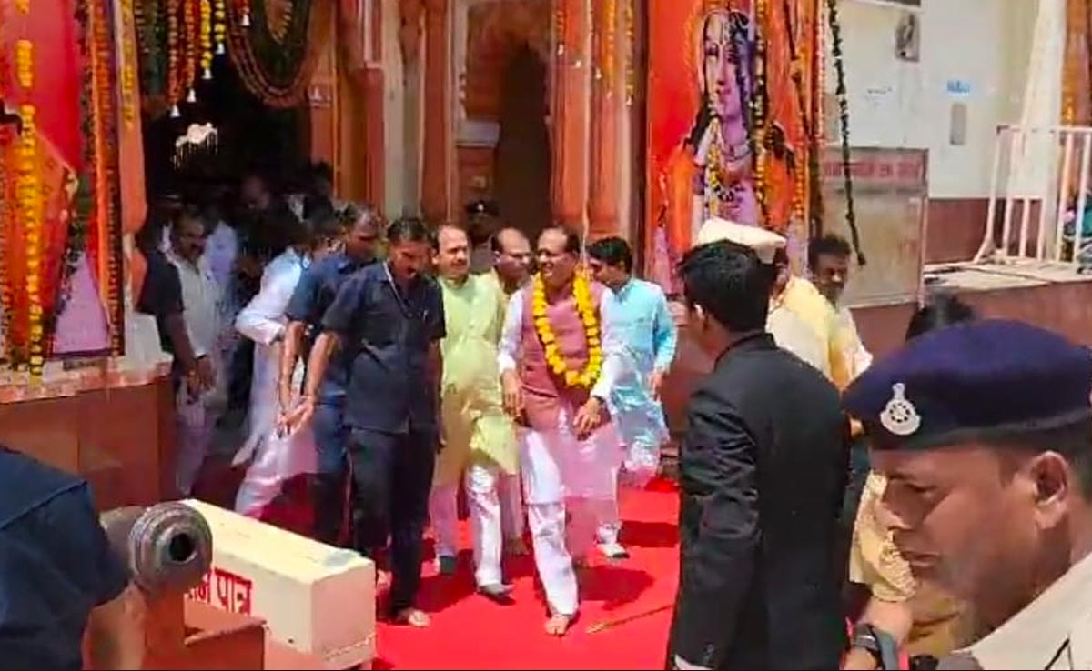 CM शिवराज ने किया रामराजा लोक का भूमिपूजन, 85 करोड़ की लागत से बनेगा लोक