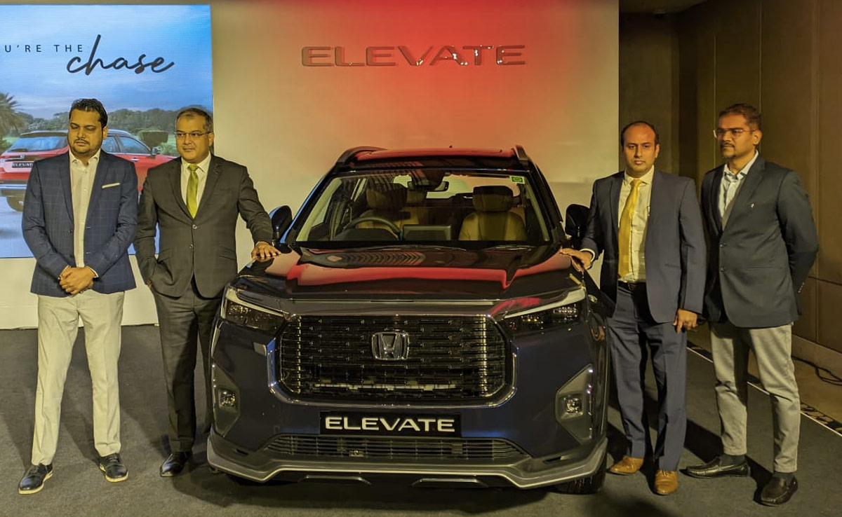Honda ने इंदौर में लांच की अपनी नई SUV, आधुनिक फीचर्स से लैस है Honda Elevate