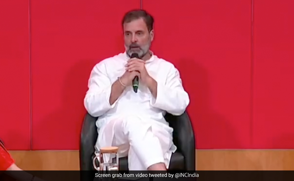 "Nothing To Do With Hinduism", Rahul Gandhi Hits Out At BJP At Paris Event