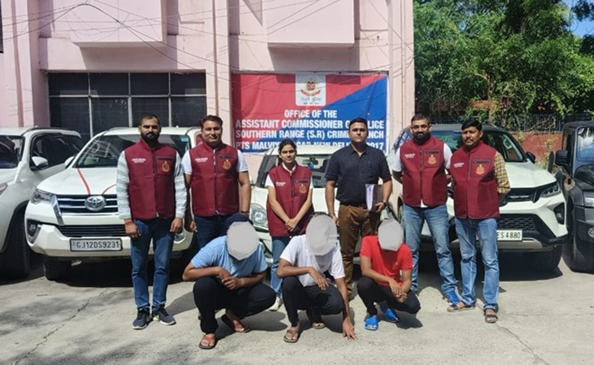 कॉरपोरेट कंपनी की तरह कार चोरी का धंधा, क्राइम ब्रांच ने हाईप्रोफाइल गैंग का किया पर्दाफाश