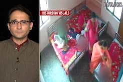 Woman Warden Caught Brutally Beating Children In Agra Juvenile Home Woman Warden Caught Brutally Beating Children In Agra Juvenile Home