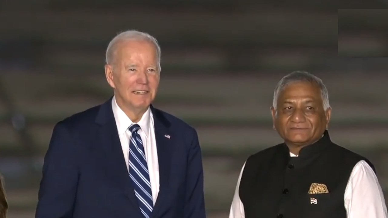 G20 Summit में शामिल होने के लिए Delhi पहुंचे America के President Joe Biden
