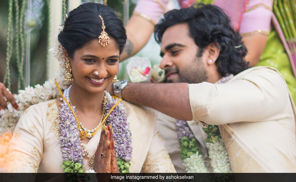 Viral Pics From Keerthi Pandian And Ashok Selvan's Wedding