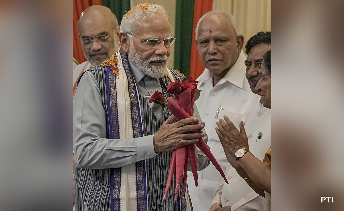 PM Modi Receives Rousing Welcome At BJP Headquarters For G20 Success