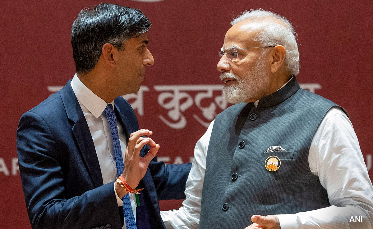 "PM मोदी के साथ गर्मजोशी भरी और सार्थक चर्चा" : FTA को लेकर ब्रिटिश संसद में बोले ऋषि सुनक
