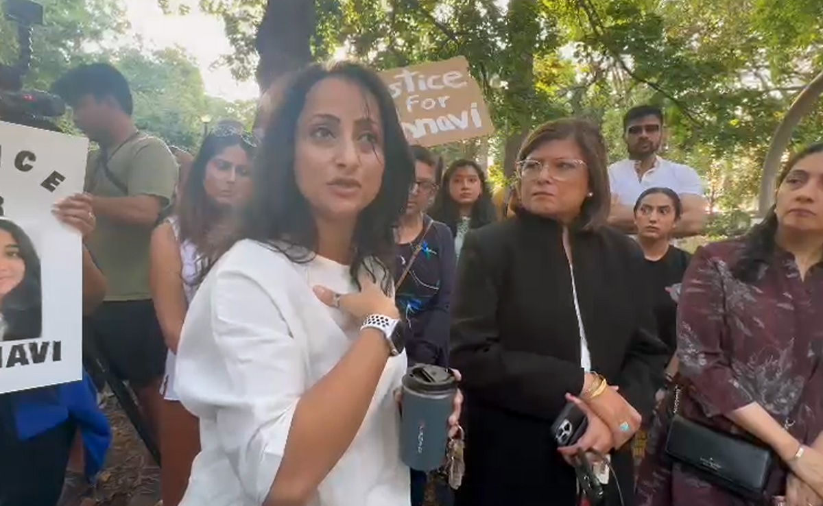 "We Grieve For Her": Protest Rally In Seattle Over Indian Killed In US