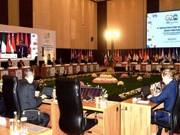 छतरपुर : खजुराहो में G20 इन्फ्रास्ट्रक्चर कार्यकारी समूह की हुई बैठक, जानिए खास बातें छतरपुर : खजुराहो में G20 इन्फ्रास्ट्रक्चर कार्यकारी समूह की हुई बैठक, जानिए खास बातें