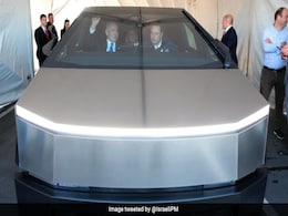 Elon Musk Takes Israel PM For A Ride In Tesla's Yet-To-Be Launched 'Cybertruck' Elon Musk Takes Israel PM For A Ride In Tesla's Yet-To-Be Launched 'Cybertruck'