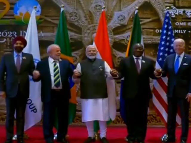 Video: G20 का 'वन अर्थ' सेशन संपन्न, विश्व नेताओं के साथ पीएम मोदी ने एकता का किया प्रदर्शन