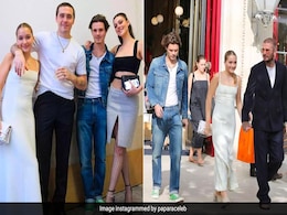 David Beckham And Kids Make For The Most Fashionable Family Support For Victoria Beckham At PFW 2023 David Beckham And Kids Make For The Most Fashionable Family Support For Victoria Beckham At PFW 2023