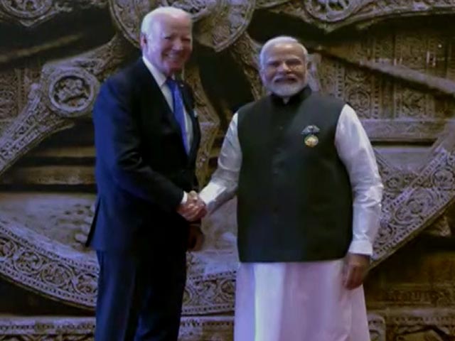 PM Modi Welcomes Joe Biden At G20 Summit, Shows Him The Marvels Of Bharat Mandapam