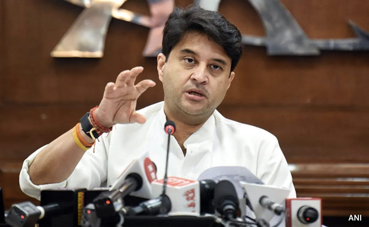 "INDIA Bloc's Comment On Sanatana Dharma Inappropriate": Jyotiraditya Scindia
