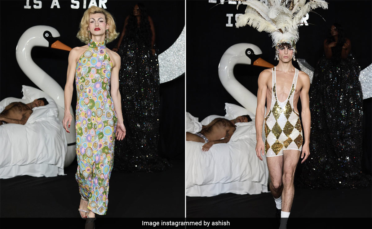 Ashish Gupta's Anticipated Comeback At London Fashion Week 2023 Was All Things Drama