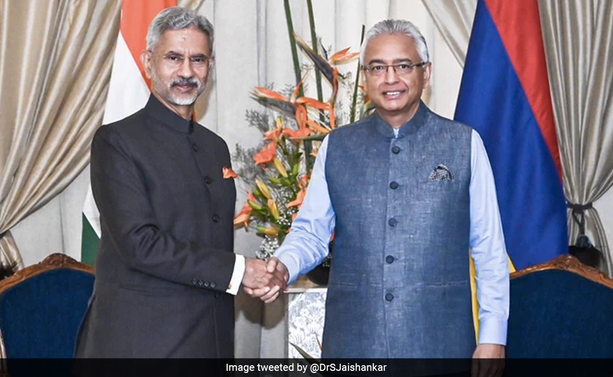 S Jaishankar, Mauritius PM Reaffirm Commitment To Take Partnership Forward