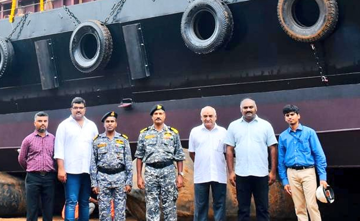 Indian Navy Gets 3rd Missile-Cum-Ammunition Barge