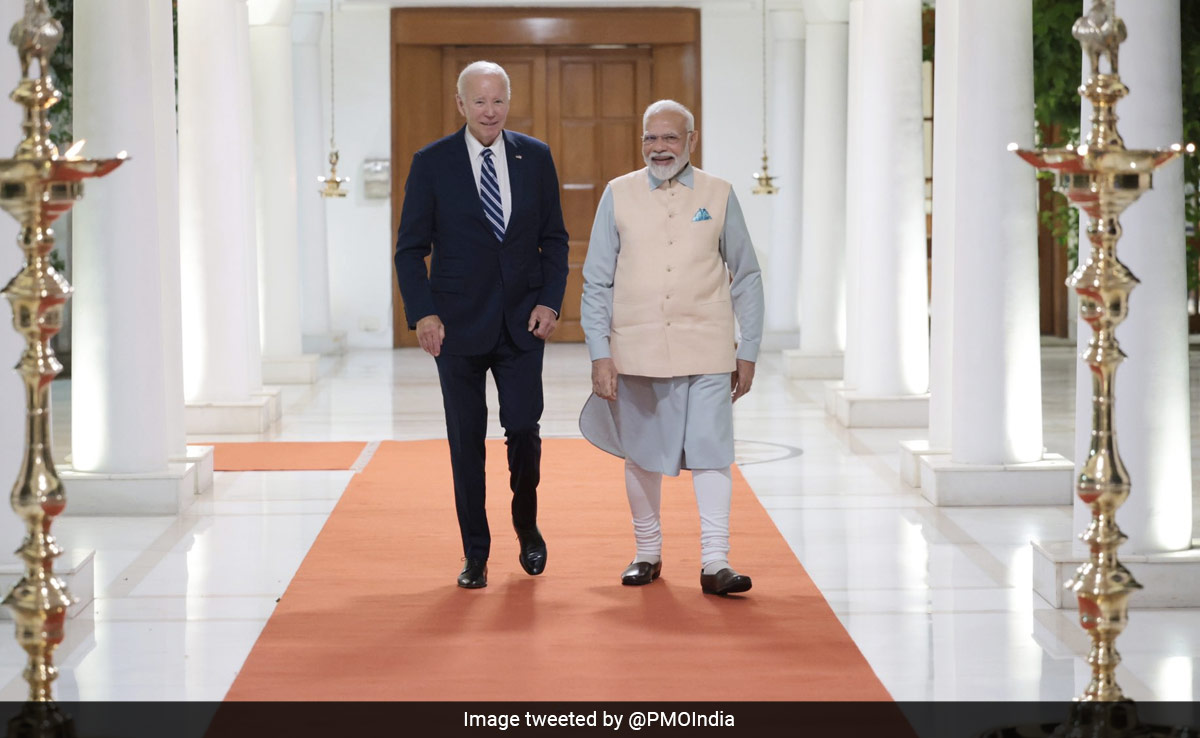 Biden Commends PM Modi For "Message Of Peace, Humanitarian Support " For Ukraine